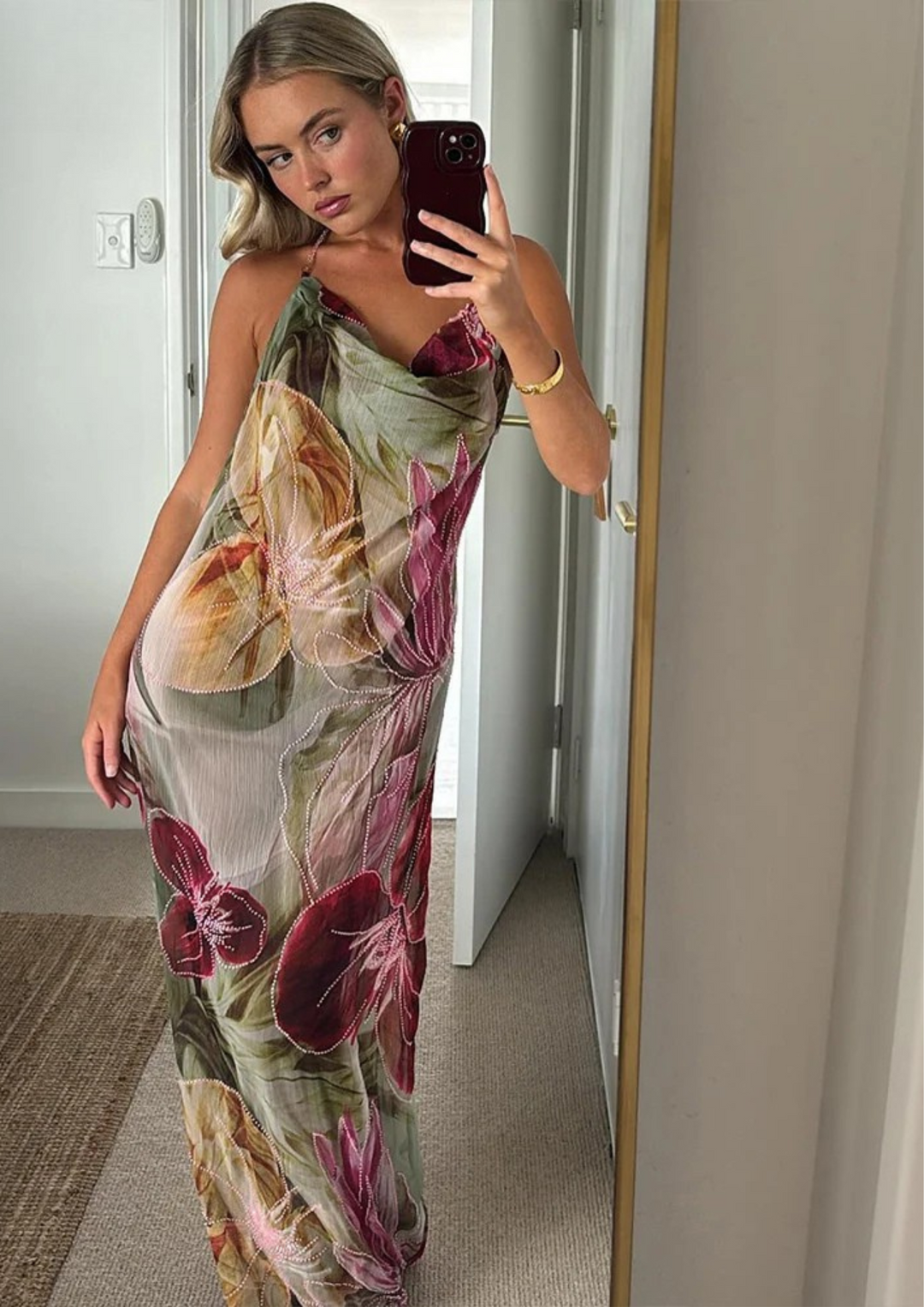 Leah - Women’s Chic Halter Backless Long Dress