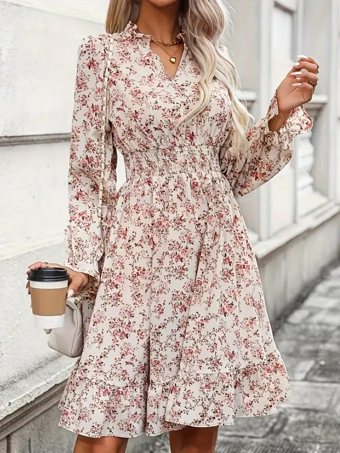 Scarlett™ - Elegant Floral Dress