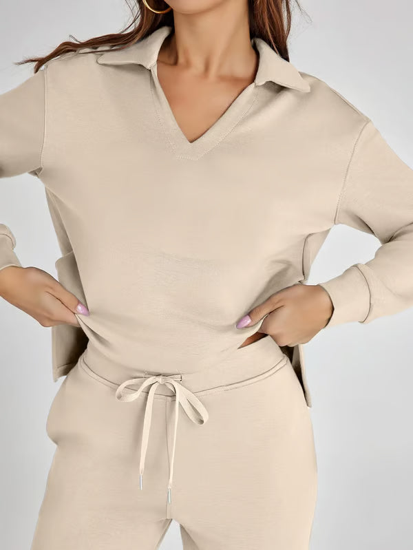 Abby  | Fall Transition 2-Piece Set - Breathable & Wrinkle Resistant