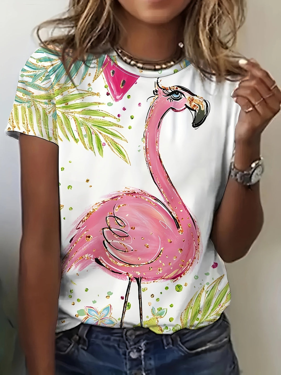 Jane | Exclusive Flamingo Shirt