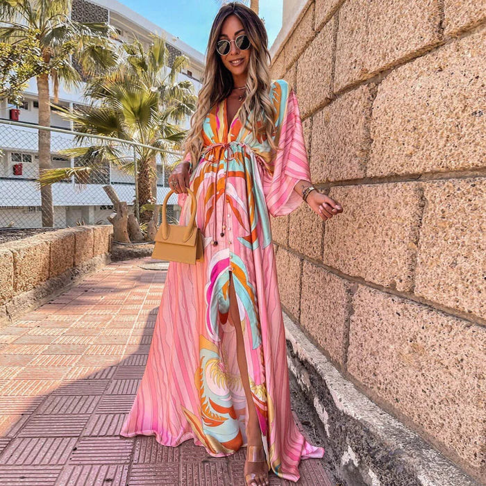 Flora - Stylish Colourful Dress