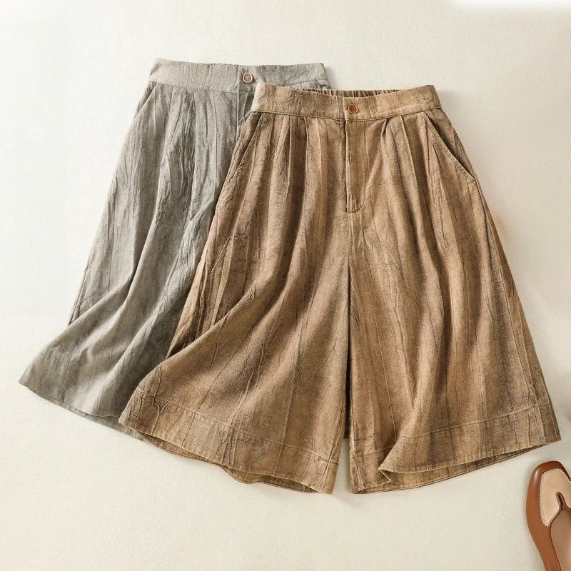 BRIDGET CHILL SUMMER LINEN SHORTS