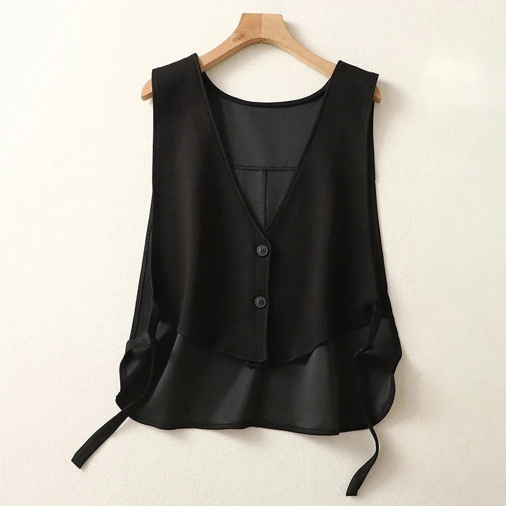 CELESTINE LINEN VEST