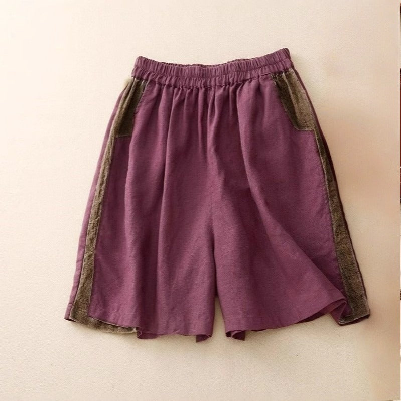 AMELIA LINEN SHORTS