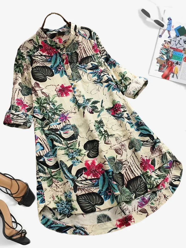 Penelope™ - Elegant Linen Shirt