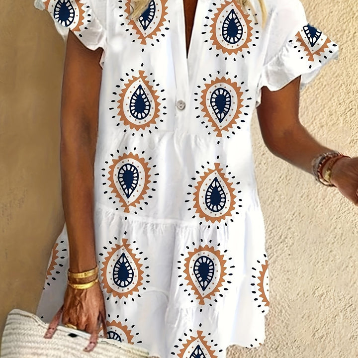 Nixie | Boho Chic Mini Dress