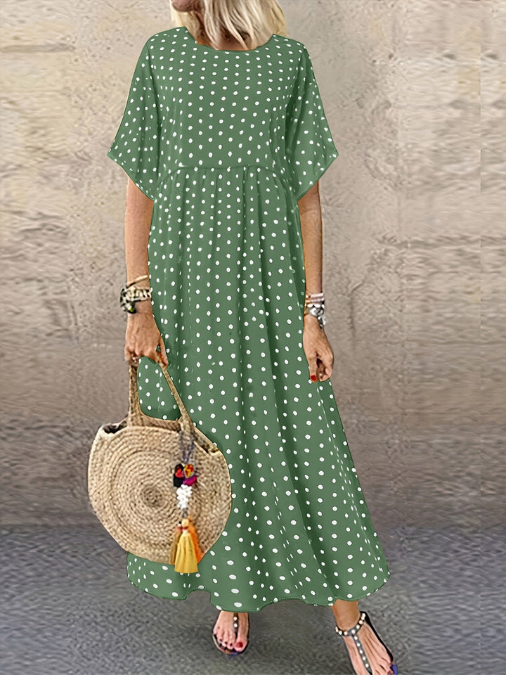 Xeniah | Polka Dot Summer Dress