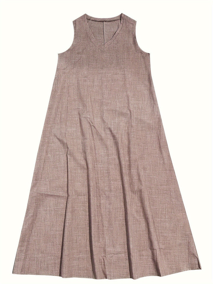 Eira | Soft Linen Tank Dress