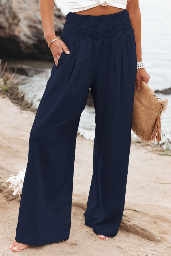 Myrella | CASUAL TROUSERS WITH WIDE LEGS
