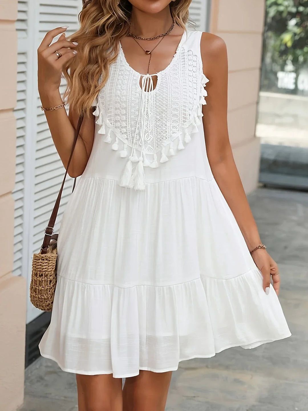 Olivia™ - Comfortable Tassel Fringe Dress