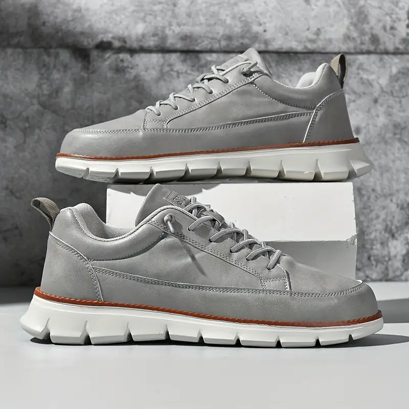 Wyatt™ - Comfortable Leather Sneakers