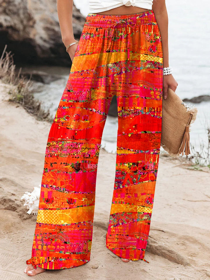 Moana - Vintage Art Print Casual Cotton And Linen Shirt, Pant and Dress