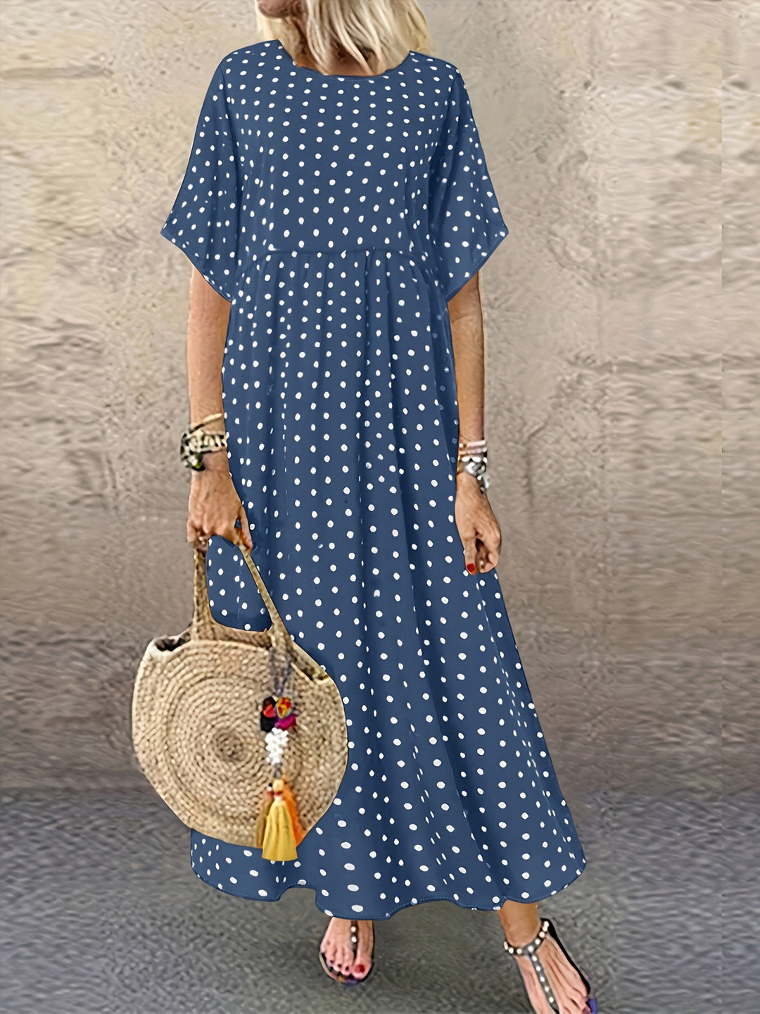 Xeniah | Polka Dot Summer Dress