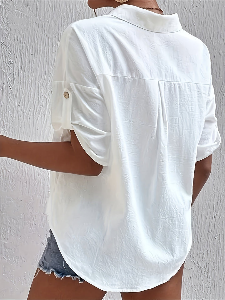 Ellie™ – Casual Linen Shirt