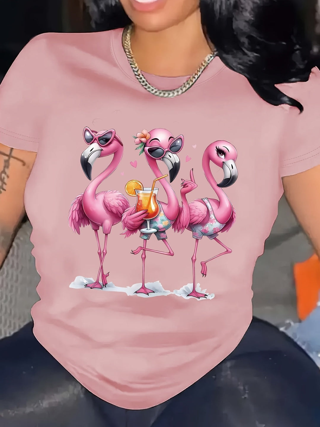 Grey | Exclusive Flamingo Shirt