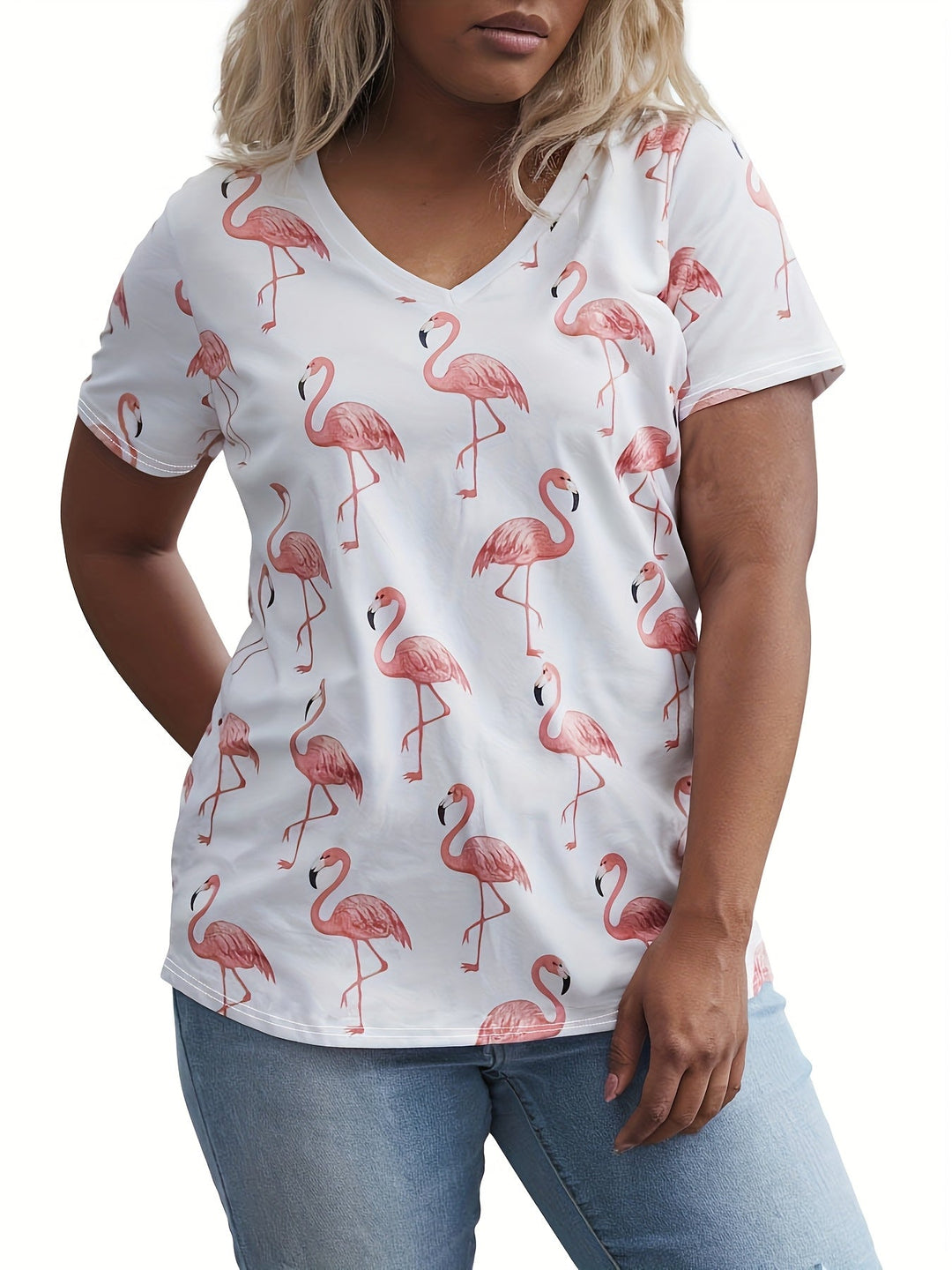 Dina | Exclusive Flamingo Shirt