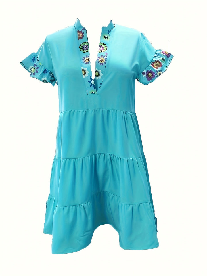 Dextra | Boho Chic Mini Dress