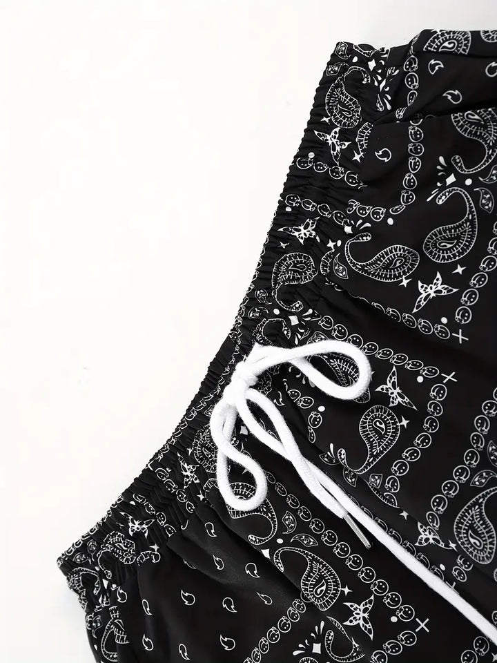 Lucas™ - Stylish Paisley Print Set