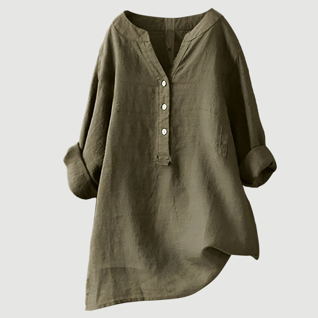 Karla™ | Relaxed Button Tunic