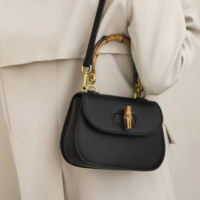 Aria™ - Stylish Bamboo Handbag