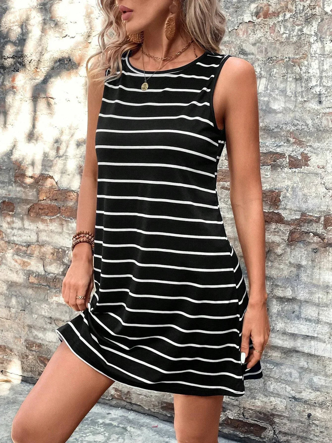 Mia™ - Floral Print Vacation Dress