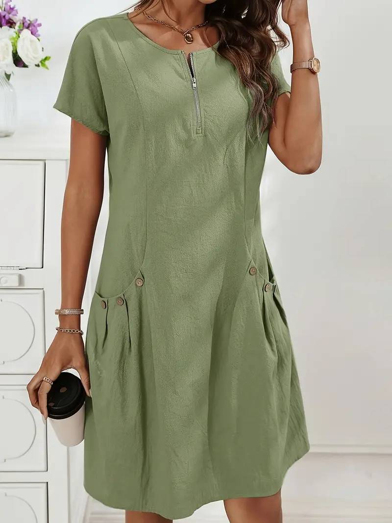 Addison™ - Elegant Dress with Pockets