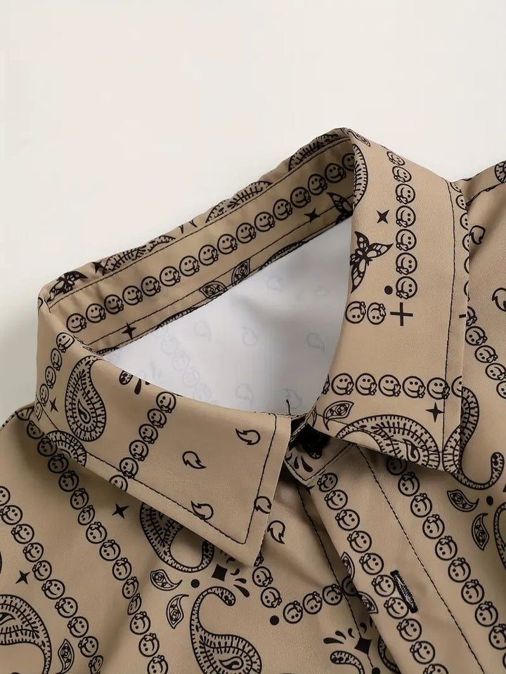 Lucas™ - Stylish Paisley Print Set