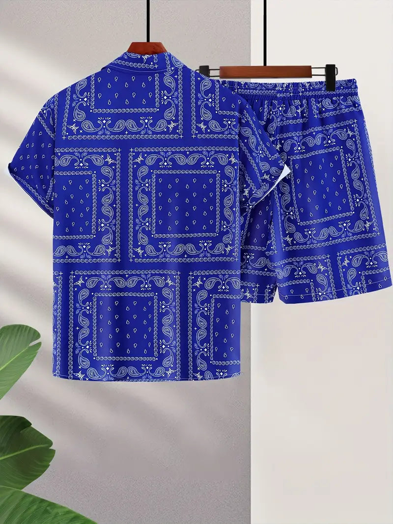 Lucas™ - Stylish Paisley Print Set