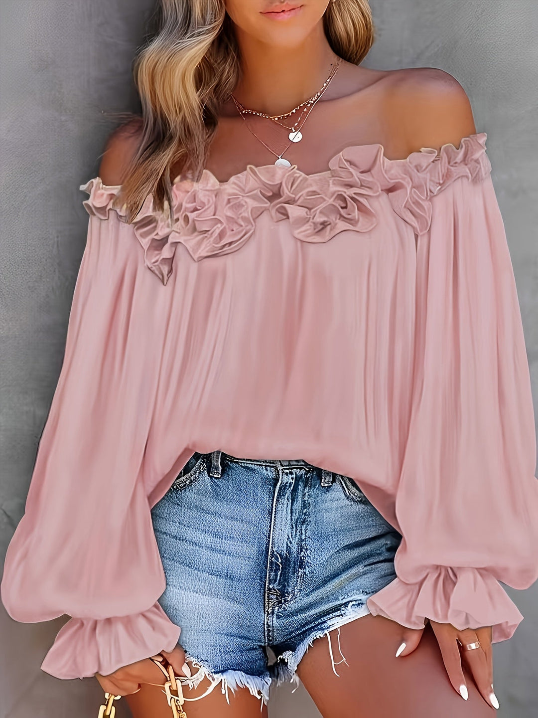 Charlotte™ - Stylish Off-shoulder Top