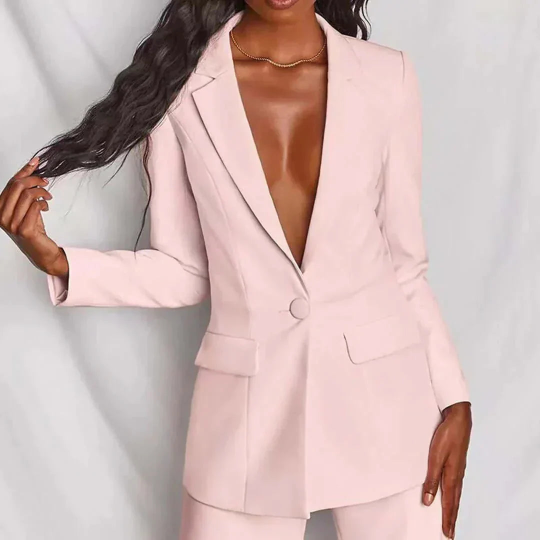 Addison™ - Tailored Blazer & Wide-Leg Trousers