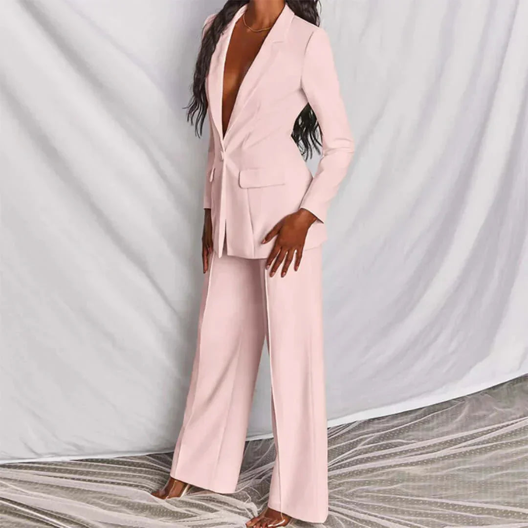 Addison™ - Tailored Blazer & Wide-Leg Trousers