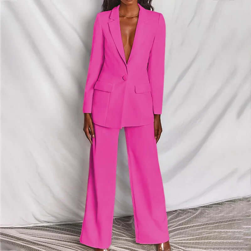 Addison™ - Tailored Blazer & Wide-Leg Trousers
