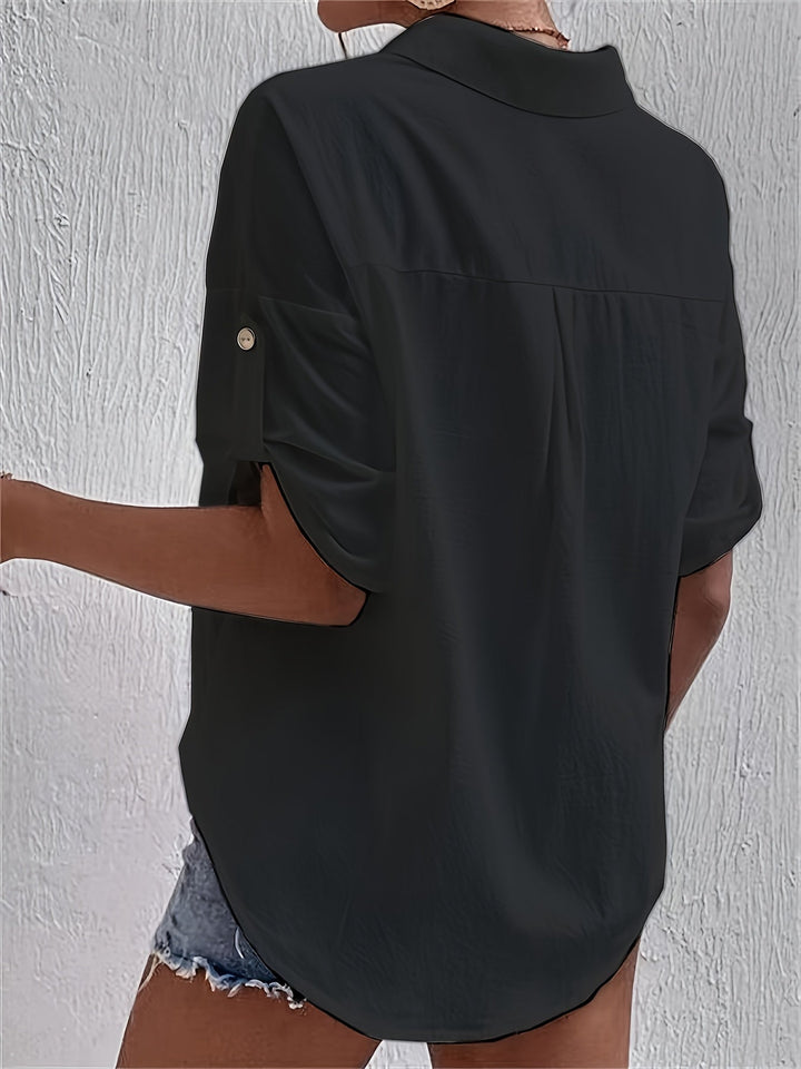 Ellie™ – Casual Linen Shirt