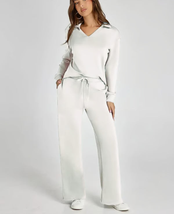Abby  | Fall Transition 2-Piece Set - Breathable & Wrinkle Resistant