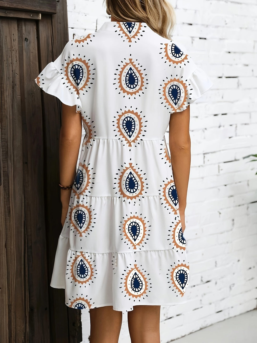 Nixie | Boho Chic Mini Dress