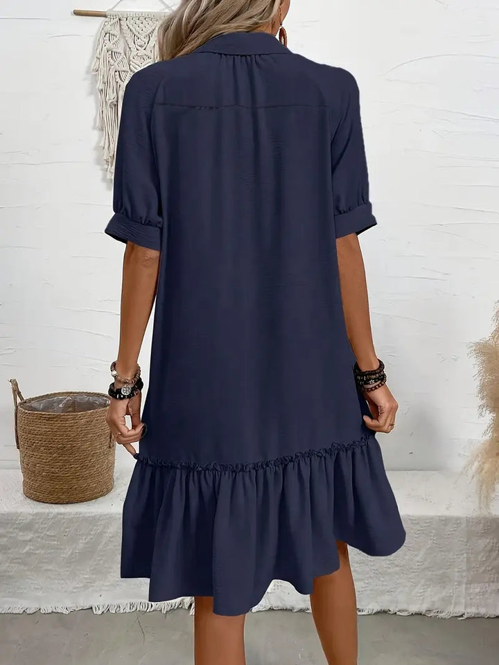 Victoria™ - Elegant Shirt Dress