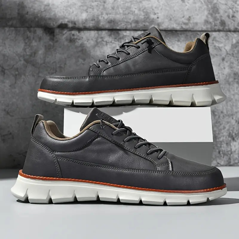 Wyatt™ - Comfortable Leather Sneakers