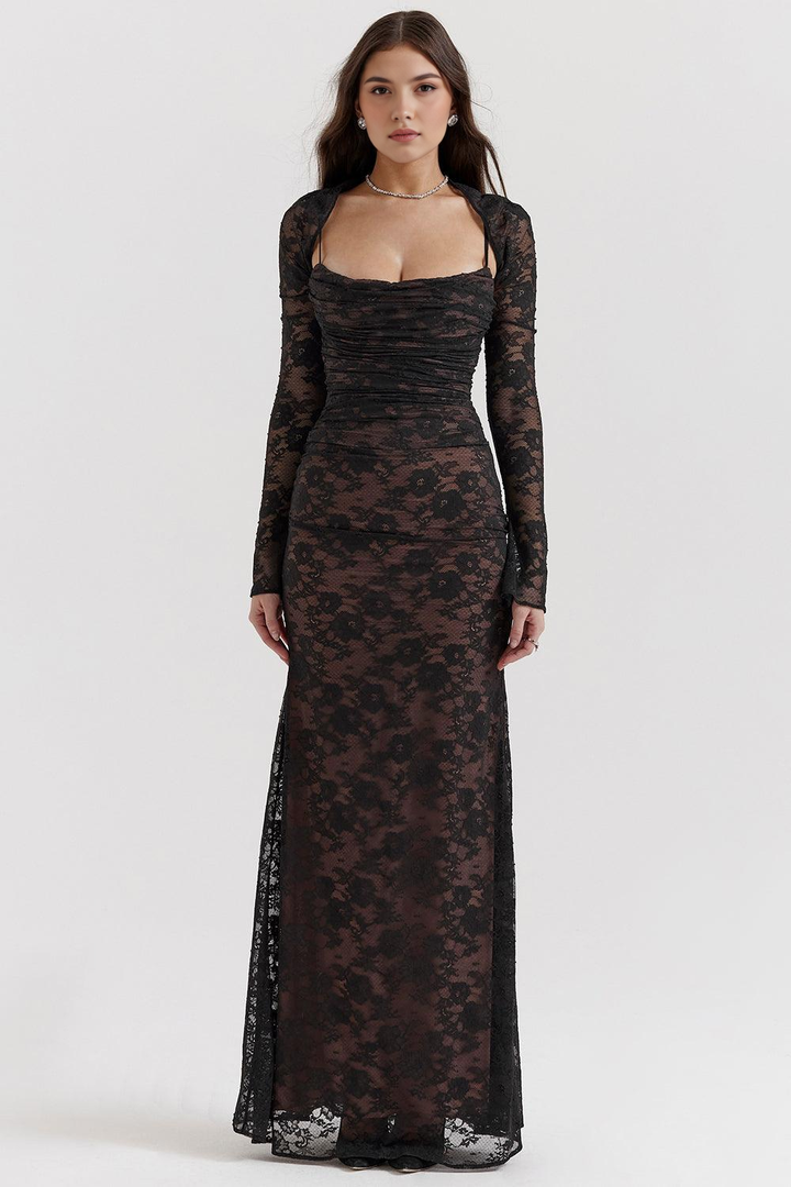 CELESTE LACE MAXI DRESS