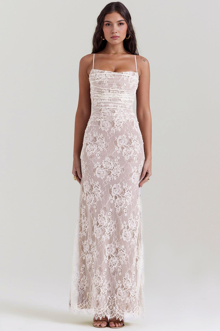 CELESTE LACE MAXI DRESS