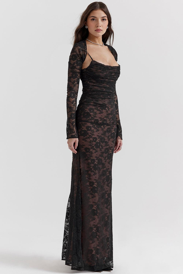 CELESTE LACE MAXI DRESS