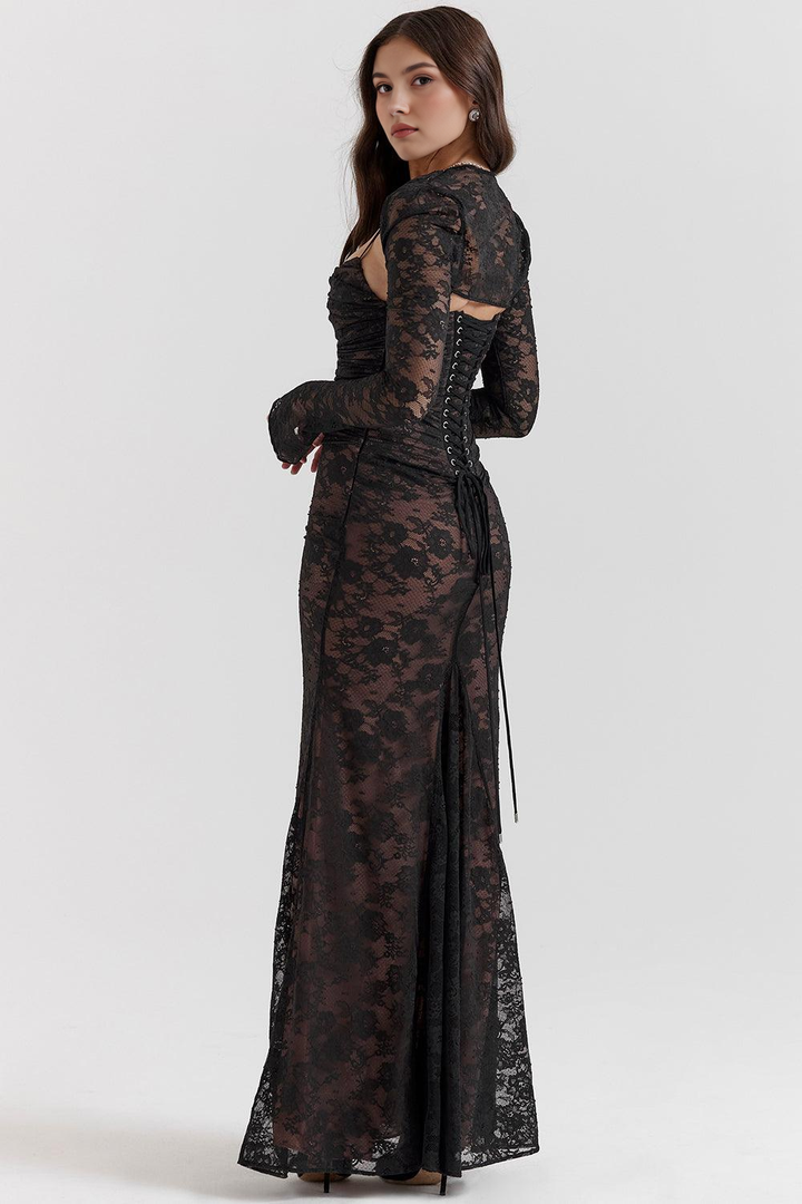 CELESTE LACE MAXI DRESS