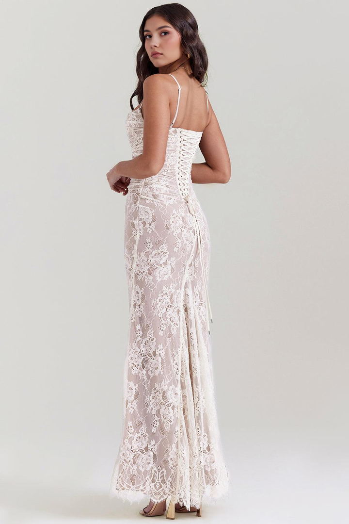 CELESTE LACE MAXI DRESS