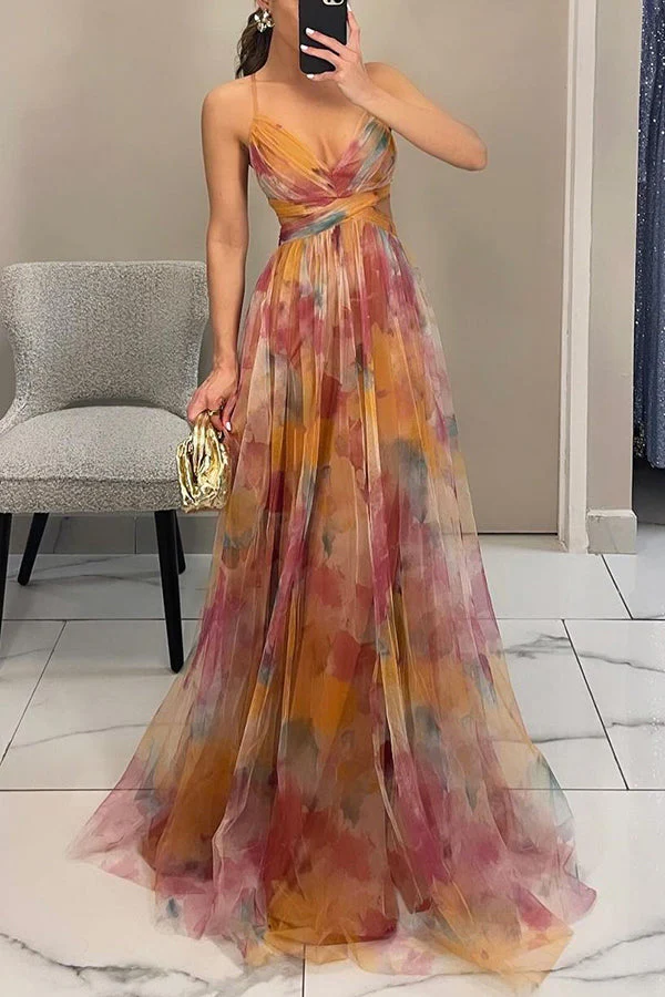 Laura - Long Floral Dress
