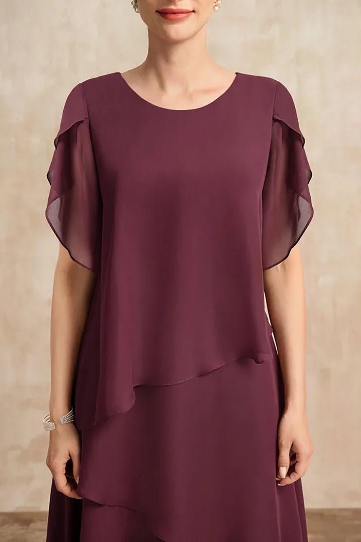 SAKURA™ - Flowing Charm Midi Dress