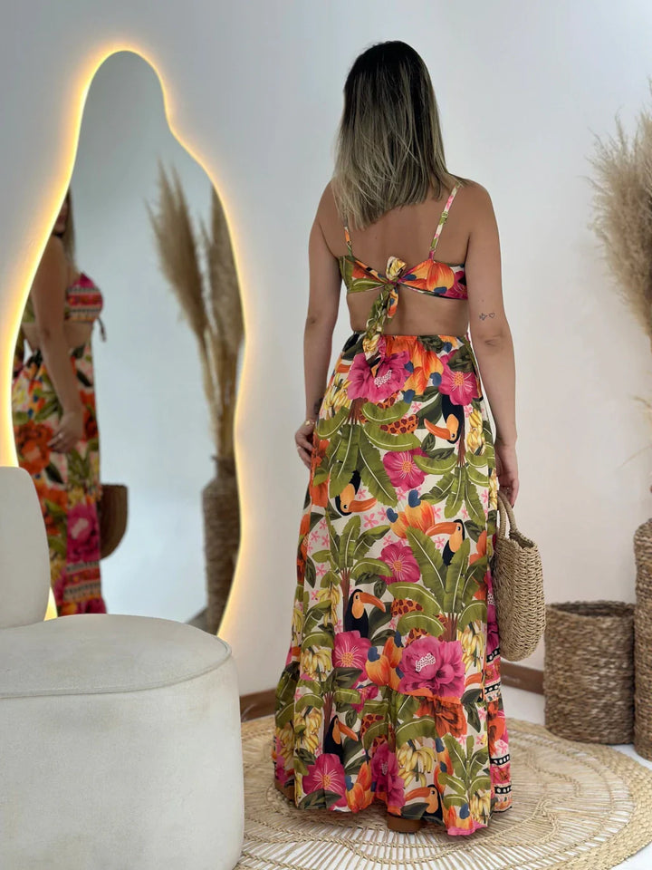 Olivia™ - Backless Spaghetti Strap Dress