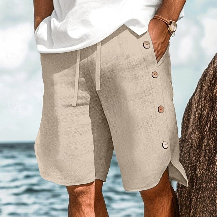 Henry Linen-Cotton Shorts