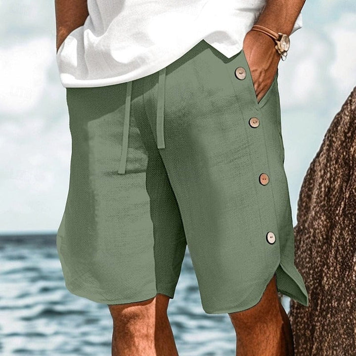 Henry Linen-Cotton Shorts