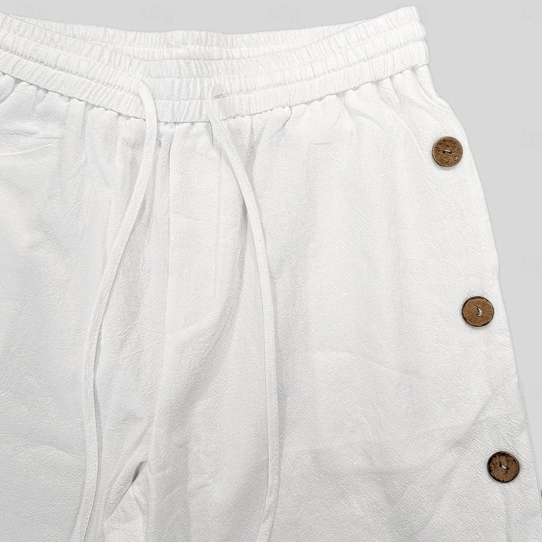 Henry Linen-Cotton Shorts