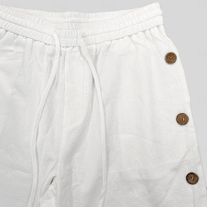 Henry Linen-Cotton Shorts