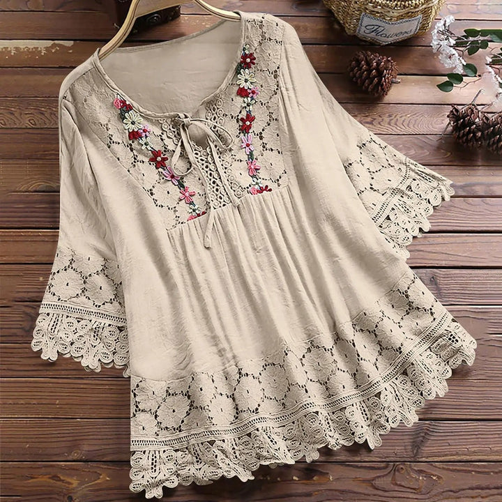 Alyssa™ - Stylish Embroidered Blouse